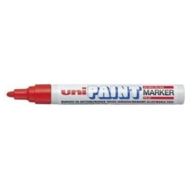 Uniball Μαρκαδόρος Ανεξίτηλος  2.2mm Paint Red PX20
