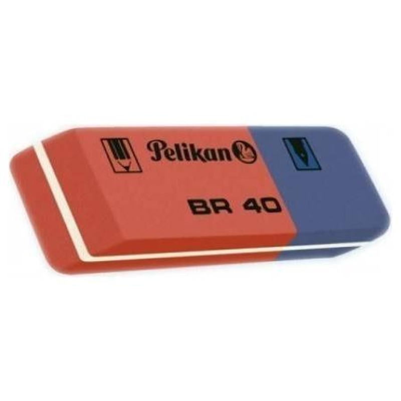 Pelikan Γομολάστιχα Δίχρωμη BR 40