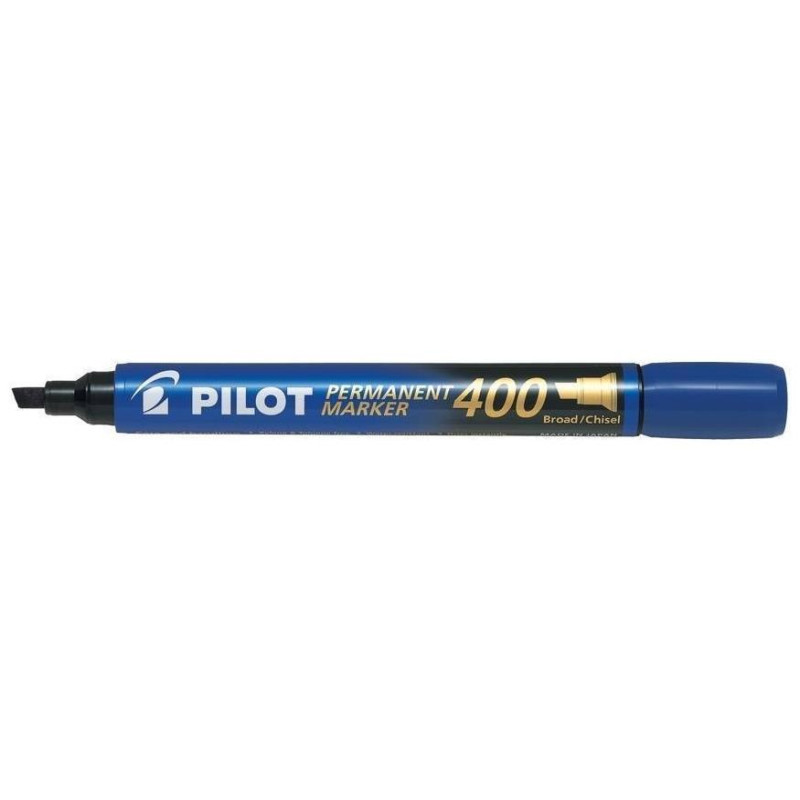 Pilot Μαρκαδόρος Ανεξίτηλος Broad Πλακέ Blue  SCA-400-L