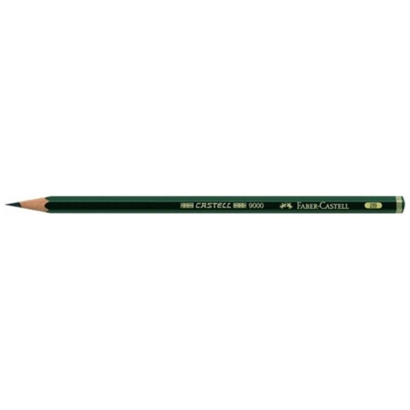 Faber Castell Μολύβι Σχεδίου 9000-2Β 119002