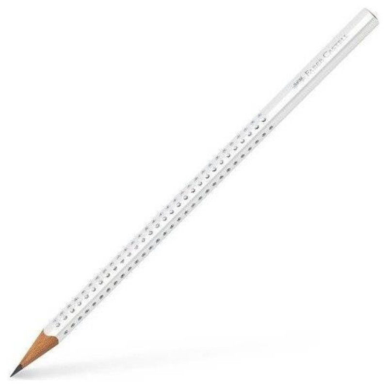 Faber Castell Μολύβι 118305 Grip Sparkle White