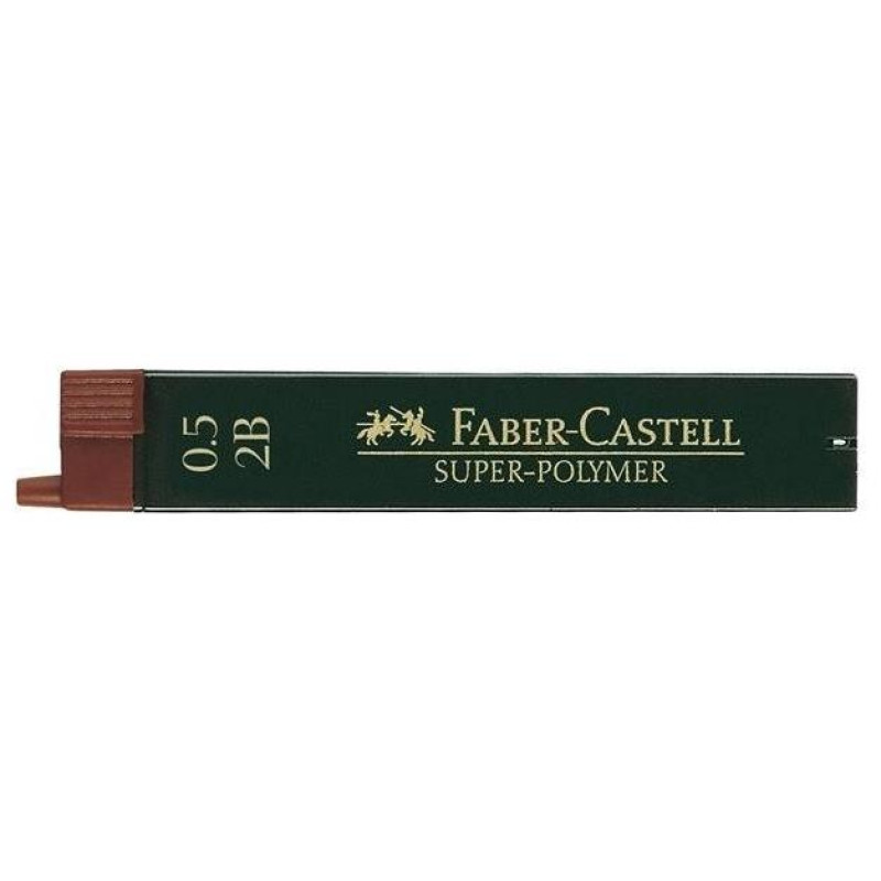 Faber Castel Περιέκτης Με 12 Μύτες S.Polymer 0.5mm 2Β 120502