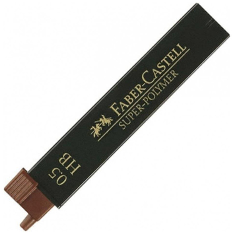 Faber Castel Περιέκτης Με 12 Μύτες S.Polymer 0.5mm HΒ 120500