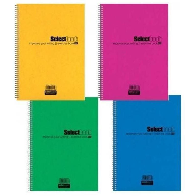 Salko Σπιράλ Select 17x25/250 σελίδων 5 Θέματα 2583