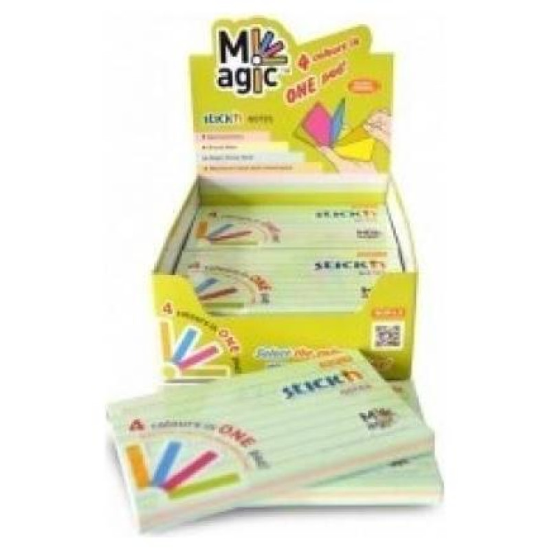 Salko Sticks 76 Χ 127   Magic  Ριγέ  - 4  Χρωμ. Νο 17 1578