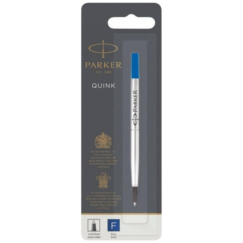 Parker Roller Ball Refill Fine Blue 1950322
